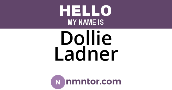 Dollie Ladner