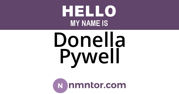 Donella Pywell