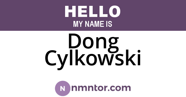 Dong Cylkowski