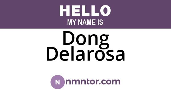 Dong Delarosa