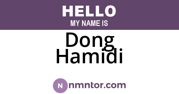 Dong Hamidi