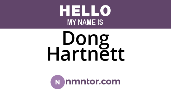 Dong Hartnett