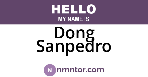 Dong Sanpedro