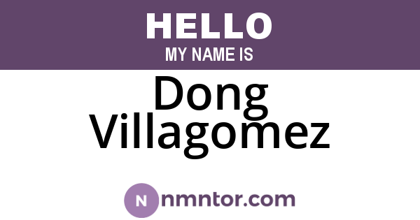 Dong Villagomez