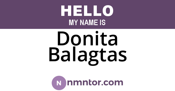 Donita Balagtas