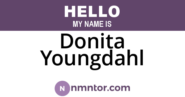 Donita Youngdahl