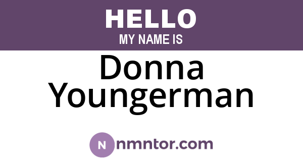 Donna Youngerman