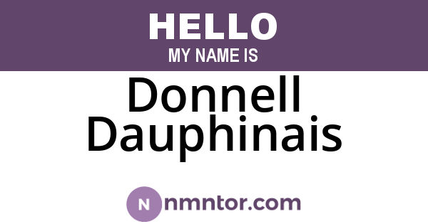 Donnell Dauphinais