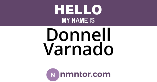 Donnell Varnado