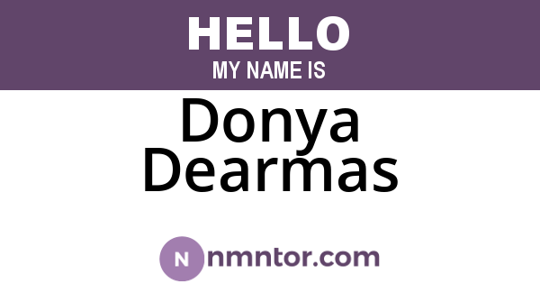 Donya Dearmas