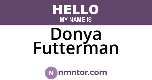 Donya Futterman