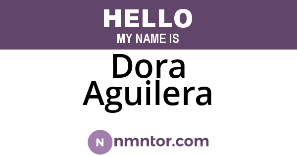 Dora Aguilera