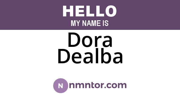 Dora Dealba