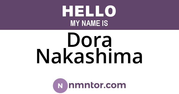 Dora Nakashima