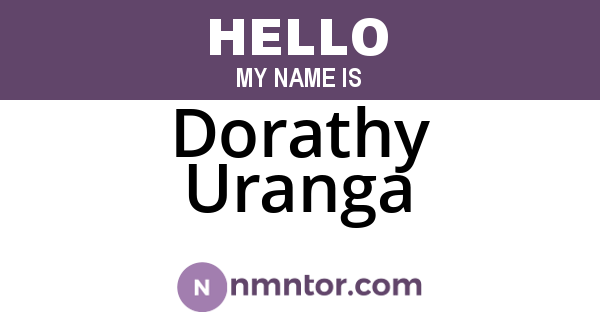 Dorathy Uranga