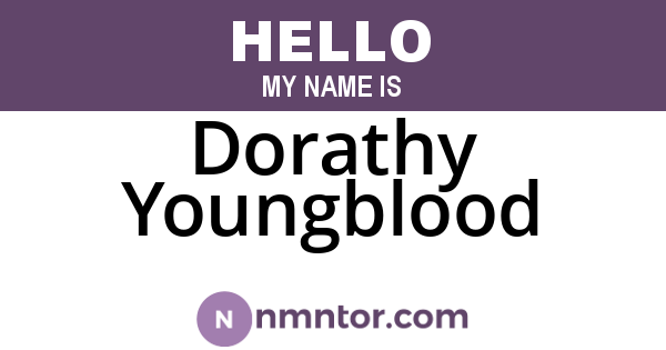 Dorathy Youngblood