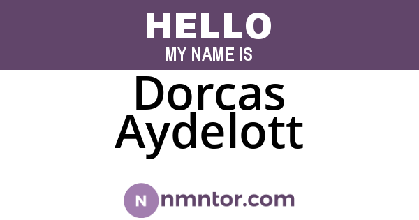 Dorcas Aydelott