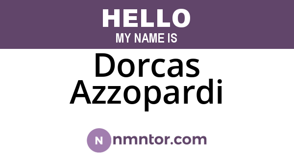 Dorcas Azzopardi
