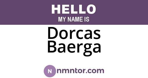 Dorcas Baerga