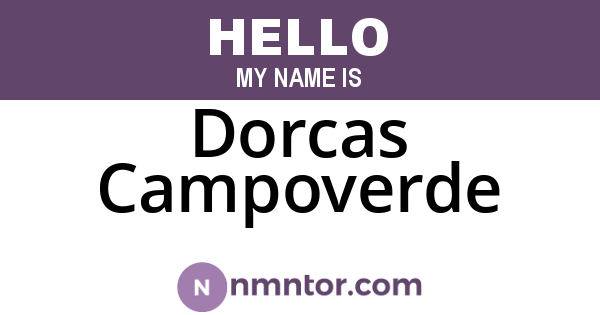 Dorcas Campoverde
