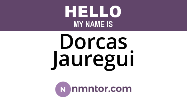 Dorcas Jauregui