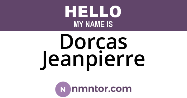 Dorcas Jeanpierre