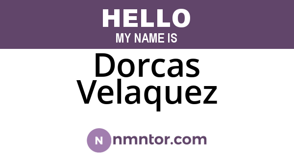 Dorcas Velaquez