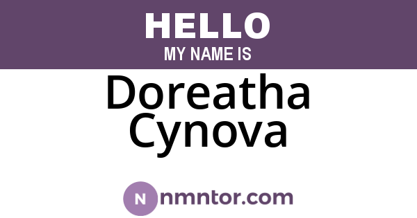 Doreatha Cynova