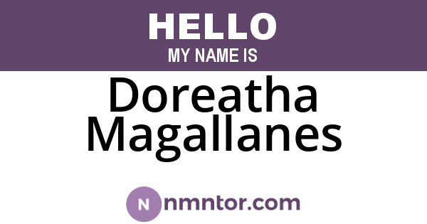 Doreatha Magallanes