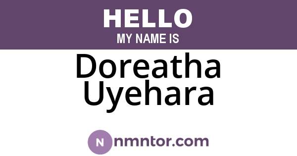 Doreatha Uyehara