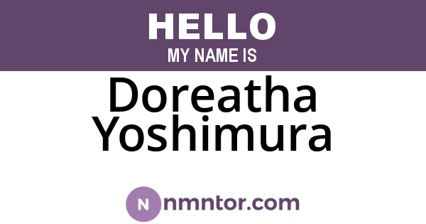 Doreatha Yoshimura