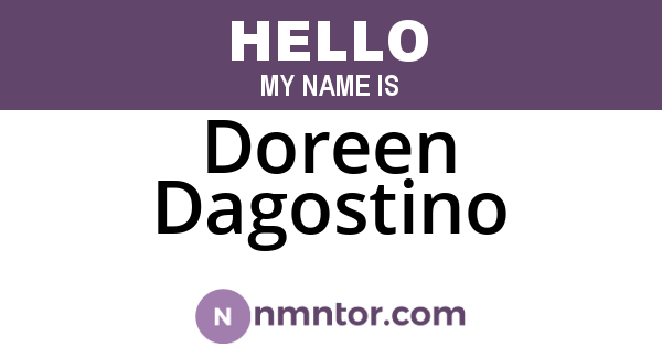 Doreen Dagostino