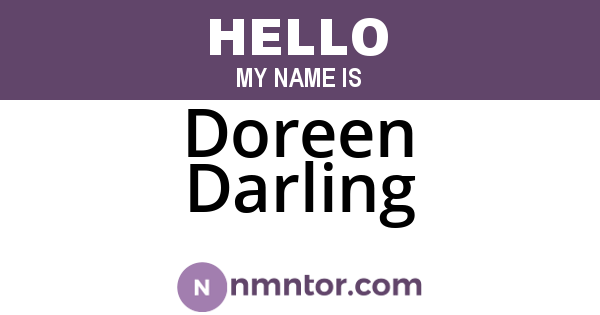 Doreen Darling