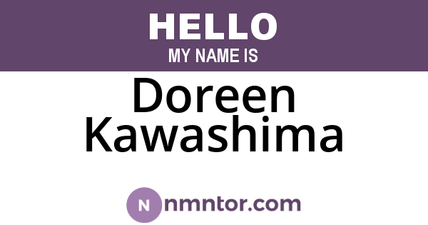 Doreen Kawashima
