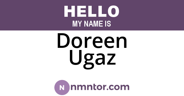 Doreen Ugaz