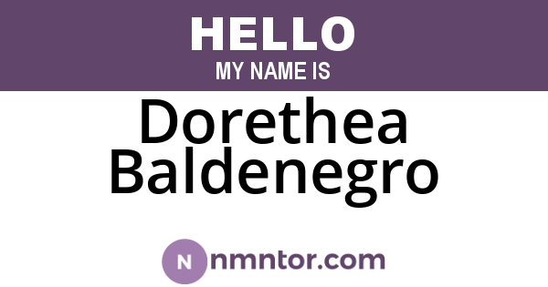 Dorethea Baldenegro