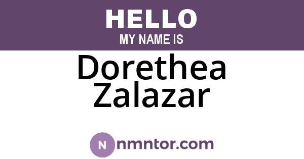 Dorethea Zalazar