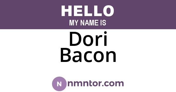 Dori Bacon