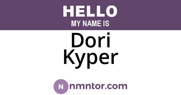 Dori Kyper