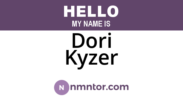 Dori Kyzer