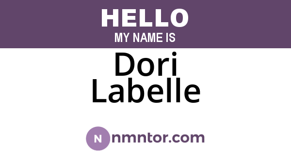 Dori Labelle