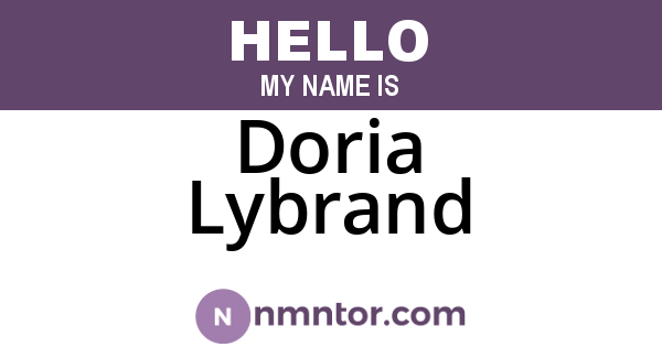 Doria Lybrand