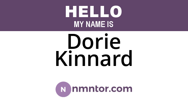 Dorie Kinnard