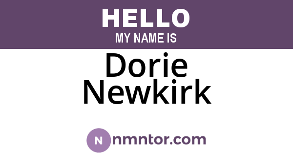Dorie Newkirk