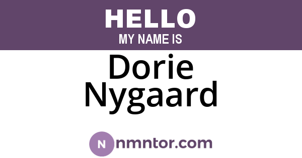 Dorie Nygaard