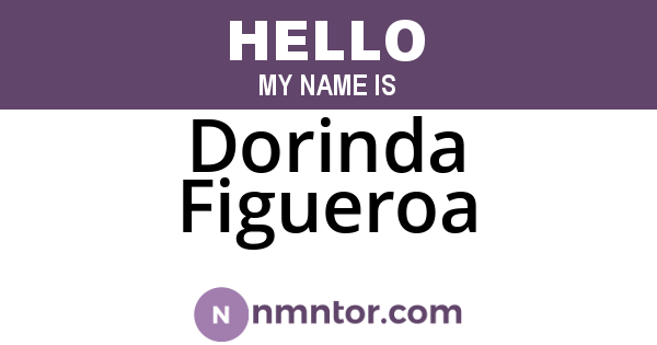 Dorinda Figueroa