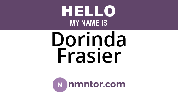 Dorinda Frasier