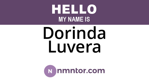 Dorinda Luvera