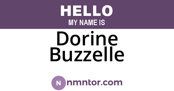 Dorine Buzzelle