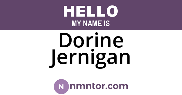 Dorine Jernigan